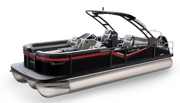 2025 Lowe Boats RS 230 DL Custom Graphic - Infused Red Metallic