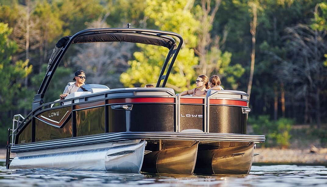 2025 Lowe Boats RS 230 DL Custom Graphic Charcoal Metallic