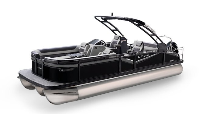 2025 Lowe Boats RS 230 DL Custom Graphic - Charcoal Metallic