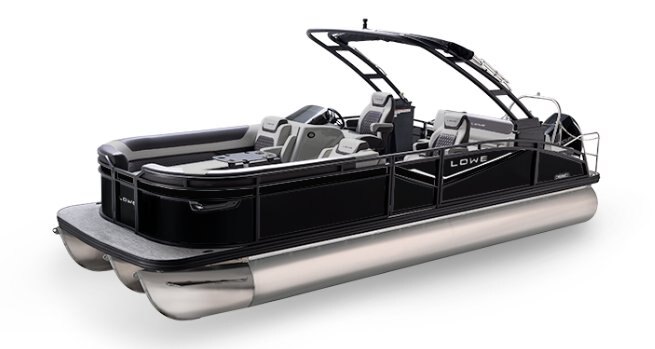 2025 Lowe Boats RS 230 DL Custom Graphic - Black Metallic