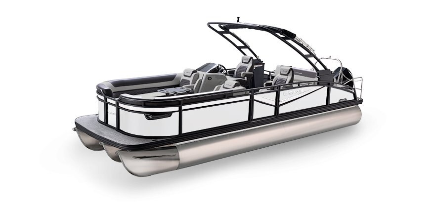 2025 Lowe Boats RS 270 EL White Metallic Exterior - Slate w/ Granite Upholstery