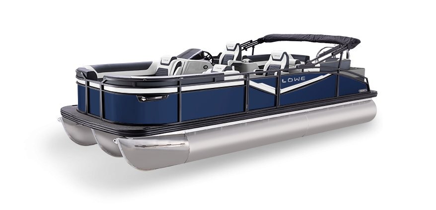 2025 Lowe Boats RS 230 WT Indigo Blue Metallic Exterior - Marshmallow w/ Granite Upholstery