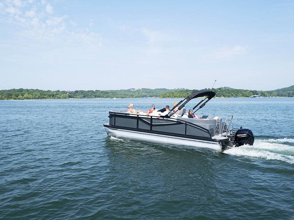 2025 Lowe Boats RS 230 WT Charcoal Metallic Exterior Beach Upholstery