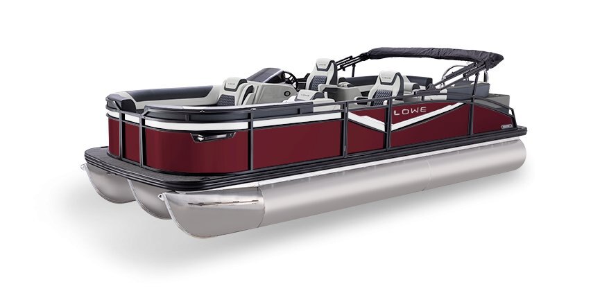 2025 Lowe Boats RS 230 WT Wineberry Metallic Exterior - Slate w/ Granite Upholstery