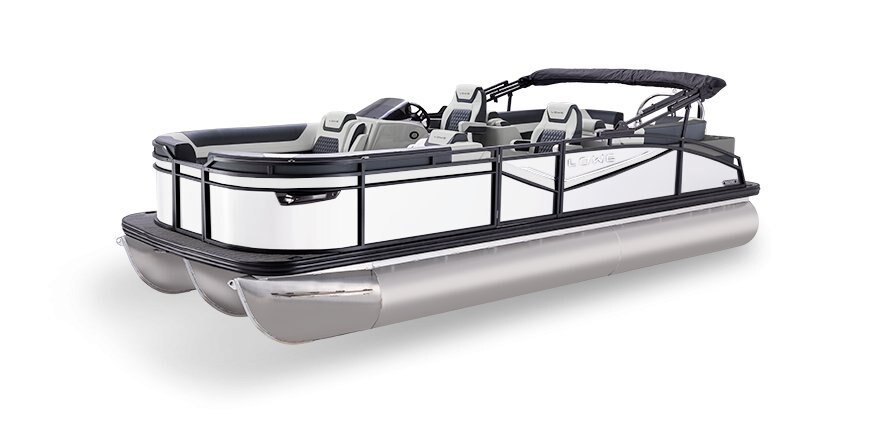 2025 Lowe Boats RS 230 WT White Metallic Exterior - Slate w/ Granite Upholstery