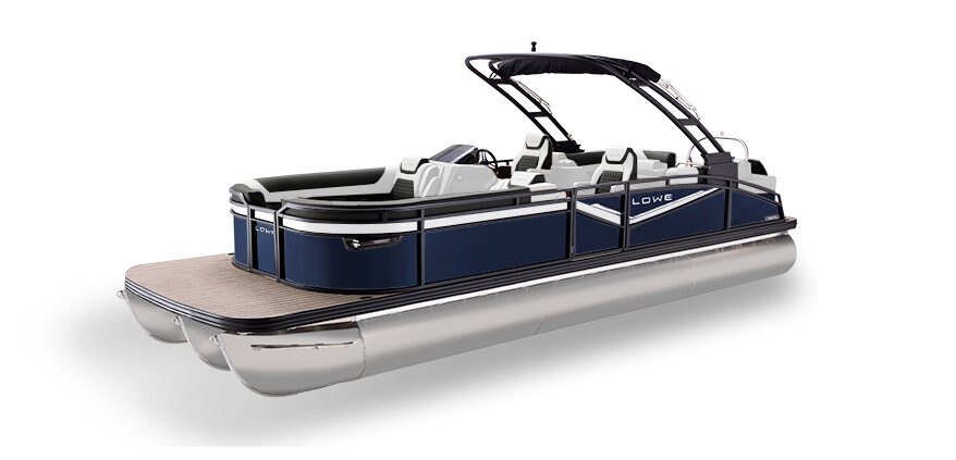 2025 Lowe Boats RS 270 EW Indigo Blue Metallic Exterior - Marshmallow w/ Granite Upholstery