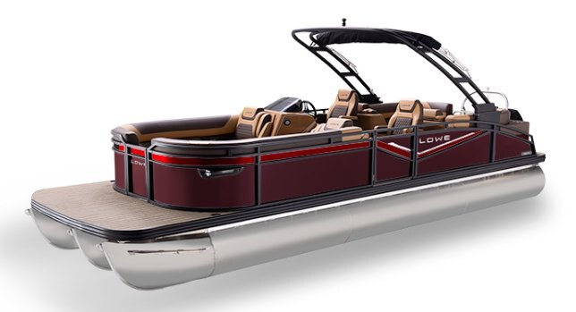 2025 Lowe Boats RS 270 EW Custom Graphic - Infused Red Metallic