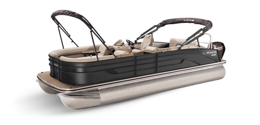 2025 Lowe Boats SS230 CL Charcoal Metallic Exterior - Tan Upholstery with Mono Chrome Accents