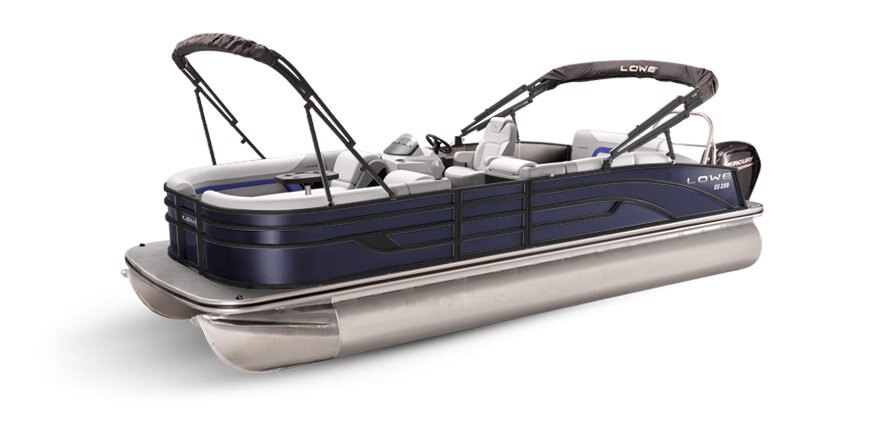 2025 Lowe Boats SS230 CL Indigo Blue Metallic Exterior - Gray Upholstery with Blue Accents