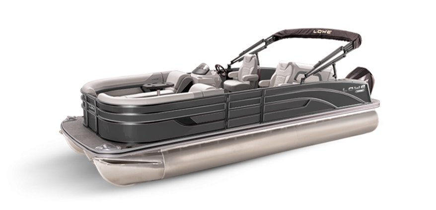 2025 Lowe Boats SS 230 DL Charcoal Metallic Exterior - Grey Upholstery with Mono Chrome Accents