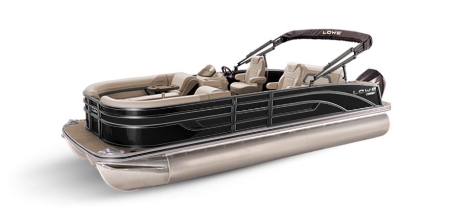 2025 Lowe Boats SS 230 DL Black Metallic Exterior - Tan Upholstery with Mono Chrome Accents