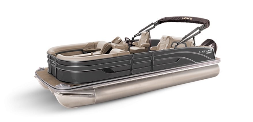 2025 Lowe Boats SS 230 DL Charcoal Metallic Exterior - Tan Upholstery with Mono Chrome Accents