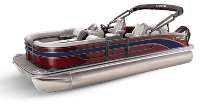 2025 Lowe Boats SS 230 DL Custom Graphic - Deep Sea Blue