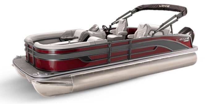 2025 Lowe Boats SS 230 DL Custom Graphic - Charcoal Metallic