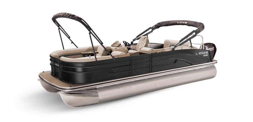 2025 Lowe Boats SS 210 CL Black Metallic Exterior - Tan Upholstery with Mono Chrome Accents