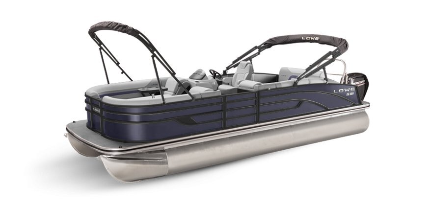 2025 Lowe Boats SS 210 CL Indigo Blue Metallic Exterior - Gray Upholstery with Blue Accents