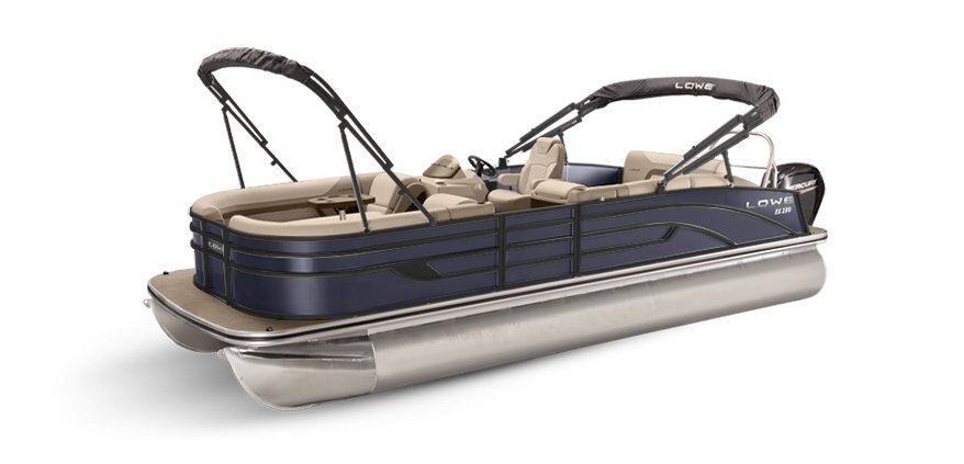 2025 Lowe Boats SS 210 CL Indigo Metallic Exterior - Tan Upholstery with Mono Chrome Accents