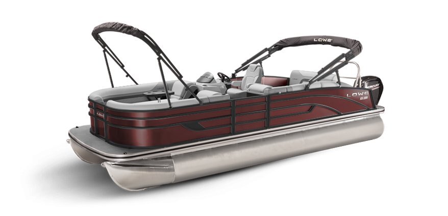 2025 Lowe Boats SS 210 CL Wineberry Metallic Exterior - Gray Upholstery with Mono Chrome Accents