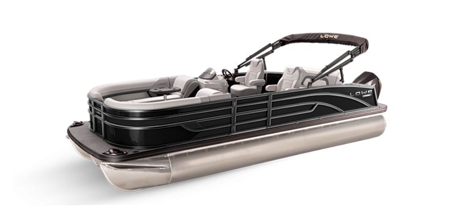 2025 Lowe Boats SS 210 DL Black Metallic Exterior - Gray Upholstery with Mono Chrome Accents