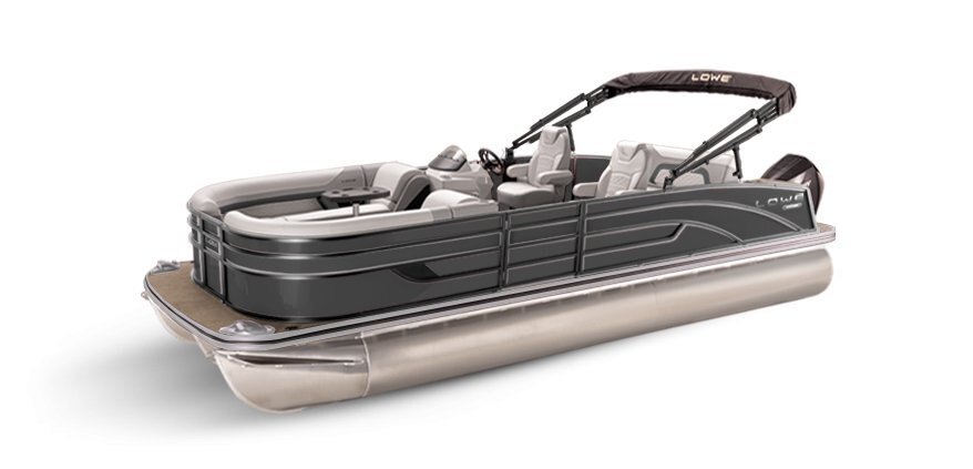 2025 Lowe Boats SS 210 DL Charcoal Metallic Exterior - Gray Upholstery with Mono Chrome Accents