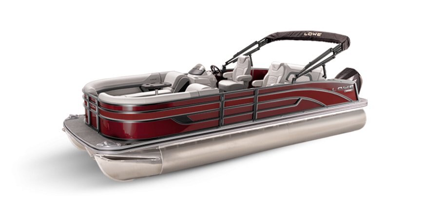 2025 Lowe Boats SS 210 DL Wineberry Metallic Exterior - Gray Upholstery with Mono Chrome Accents