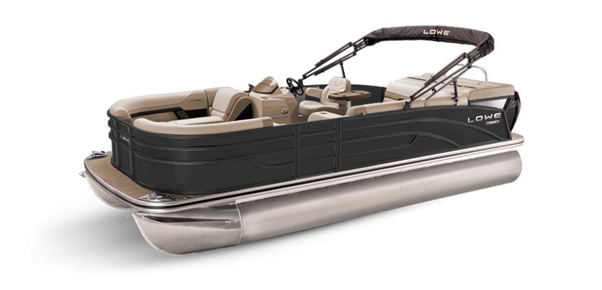 2025 Lowe Boats SS 230 Black Metallic Exterior - Tan Upholstery with Mono Chrome Accents