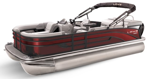 2025 Lowe Boats SS 230 Custom Graphic - Infused Red Metallic