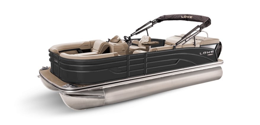 2025 Lowe Boats SS 210 Black Metallic Exterior - Tan Upholstery with Mono Chrome Accents