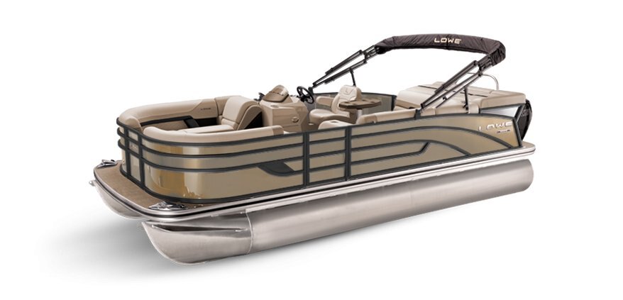 2025 Lowe Boats SS 210 Caribou Metallic Exterior - Tan Upholstery with Mono Chrome Accents