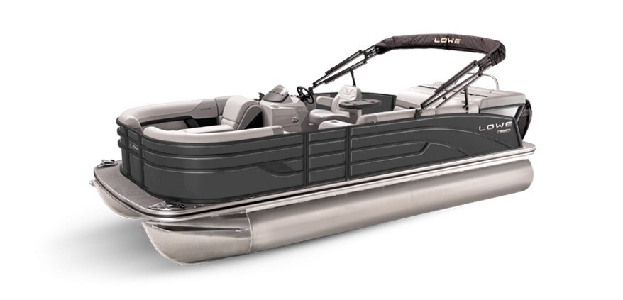 2025 Lowe Boats SS 210 Charcoal Metallic Exterior - Gray Upholstery with Mono Chrome Accents