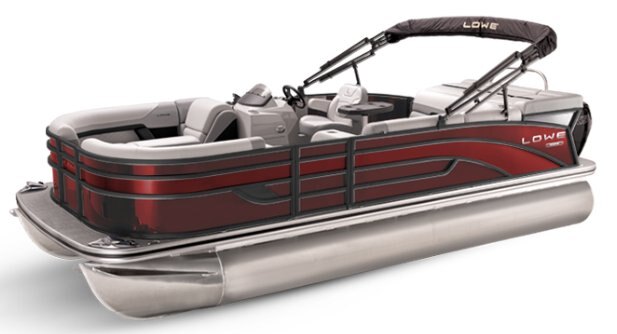 2025 Lowe Boats SS 210 Custom Graphic - Infused Red Metallic