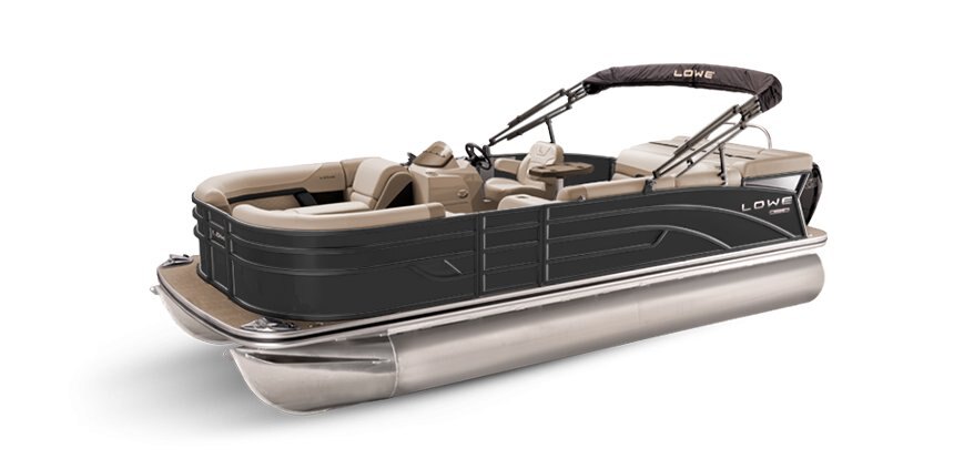 2025 Lowe Boats SS 190 Black Metallic Exterior - Tan Upholstery with Mono Chrome Accents