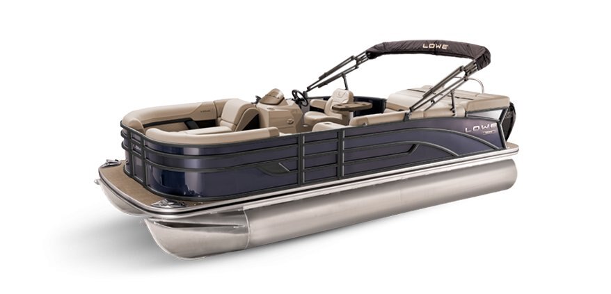 2025 Lowe Boats SS 190 Indigo Metallic Exterior - Tan Upholstery with Mono Chrome Accents