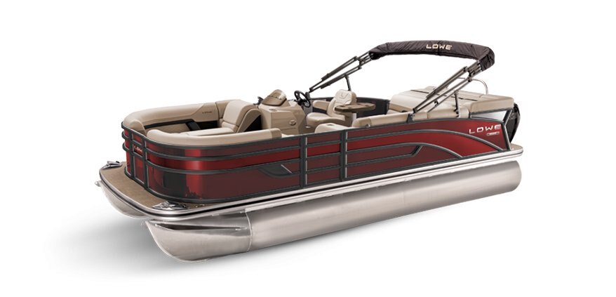 2025 Lowe Boats SS 190 Wineberry Metallic Exterior - Tan Upholstery with Mono Chrome Accents