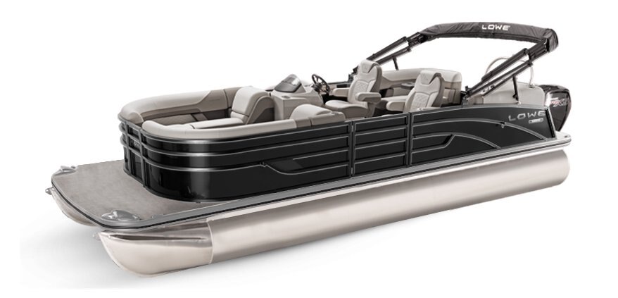 2025 Lowe Boats SS 270 EW Black Metallic Exterior - Gray Upholstery with Mono Chrome Accents