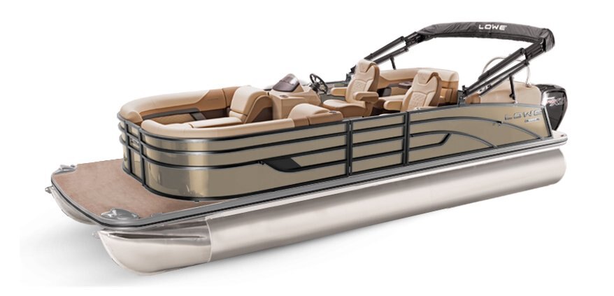 2025 Lowe Boats SS 270 EW Caribou Metallic Exterior - Tan Upholstery with Mono Chrome Accents