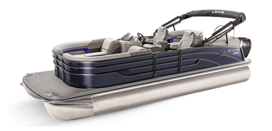 2025 Lowe Boats SS 270 EW Indigo Blue Metallic Exterior - Gray Upholstery with Blue Accents