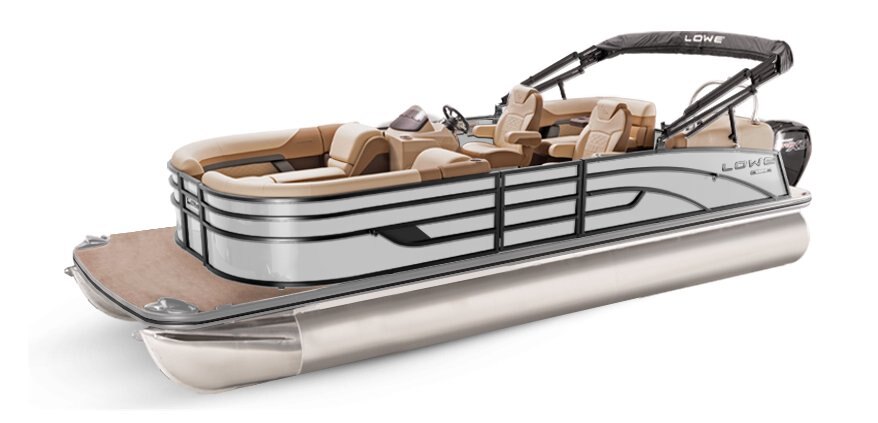 2025 Lowe Boats SS 270 EW White Metallic Exterior - Tan Upholstery with Mono Chrome Accents