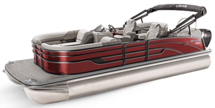 2025 Lowe Boats SS 270 EW Custom Graphic - Infused Red Metallic