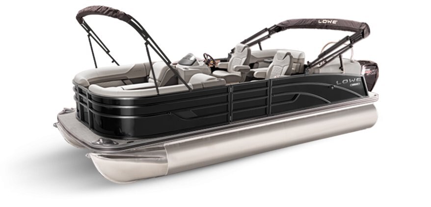 2025 Lowe Boats SS 250 WT Black Metallic Exterior - Gray Upholstery with Mono Chrome Accents