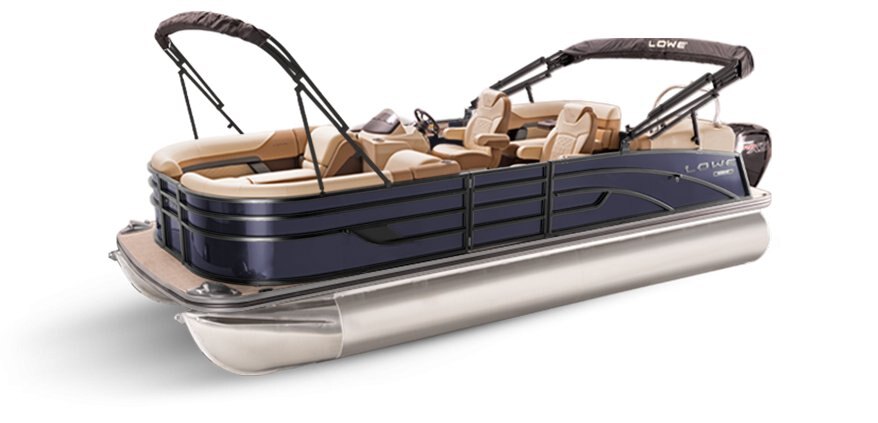 2025 Lowe Boats SS 250 WT Indigo Metallic Exterior - Tan Upholstery with Mono Chrome Accents