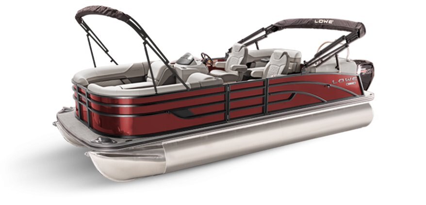 2025 Lowe Boats SS 250 WT Wineberry Metallic Exterior - Gray Upholstery with Mono Chrome Accents