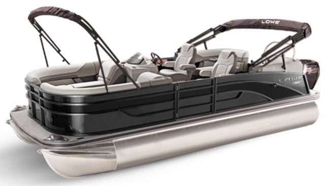 2025 Lowe Boats SS 250 WT Custom Graphic - Black Metallic