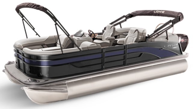 2025 Lowe Boats SS 250 WT Custom Graphic - Deep Sea Blue