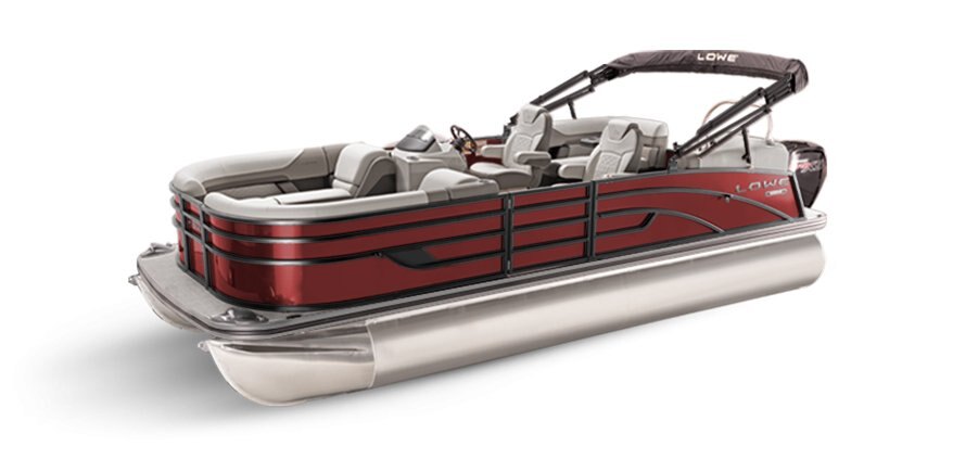 2025 Lowe Boats SS 230 WT Wineberry Metallic Exterior - Gray Upholstery with Mono Chrome Accents