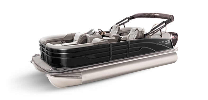 2025 Lowe Boats SS 210 WT Black Metallic Exterior - Gray Upholstery with Mono Chrome Accents