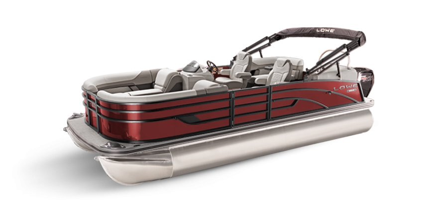 2025 Lowe Boats SS 210 WT Wineberry Metallic Exterior - Gray Upholstery with Mono Chrome Accents