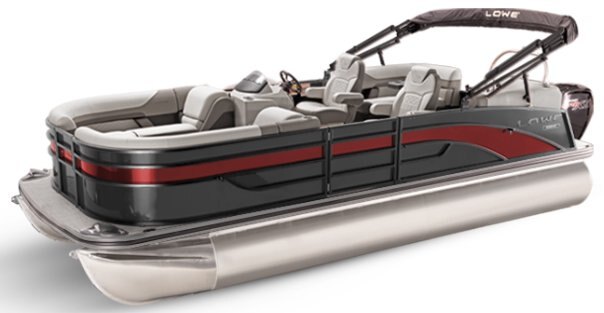 2025 Lowe Boats SS 210 WT Custom Graphic - Infused Red Metallic