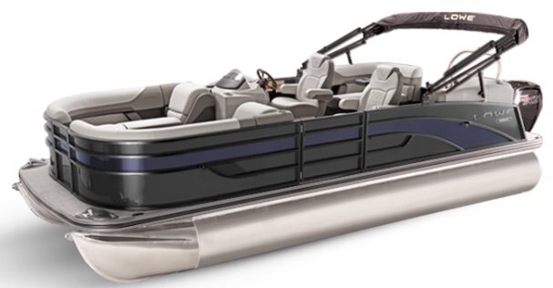 2025 Lowe Boats SS 210 WT Custom Graphic - Deep Sea Blue