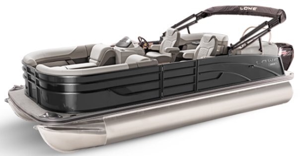 2025 Lowe Boats SS 210 WT Custom Graphic - Charcoal Metallic